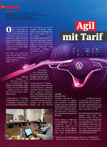 metallzeitung - Regionalseiten Bayern März 2021