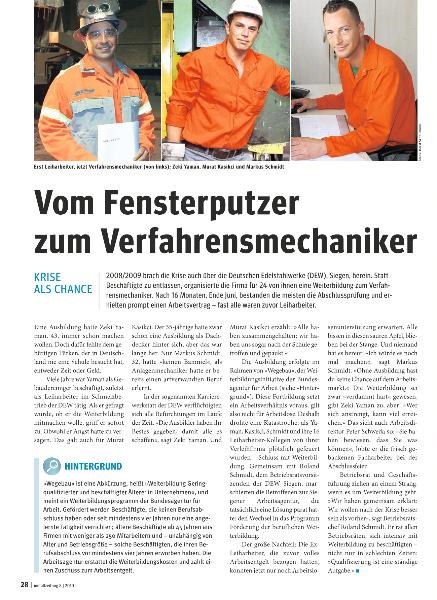 metallzeitung - Regionalseiten Nordrhein-Westfalen August 2010