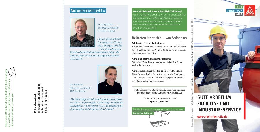 Gute Arbeit im Facility- und Industrie-Service
