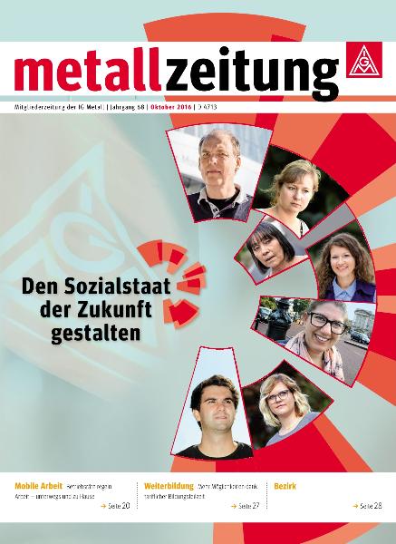 metallzeitung Oktober 2016