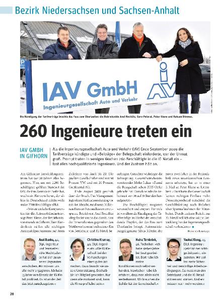 metallzeitung - Regionalseiten Niedersachsen und Sachsen-Anhalt März 2010