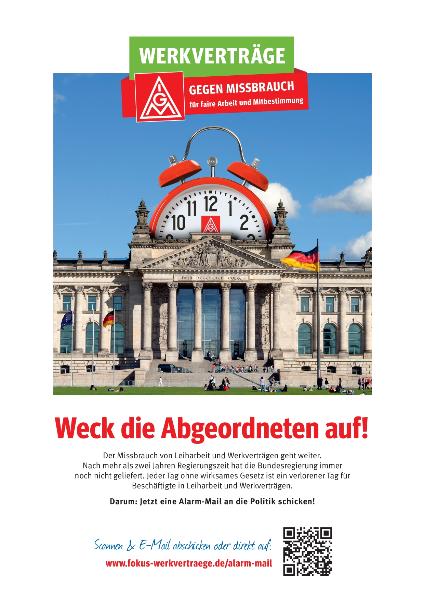 Weck die Abgeordneten auf! (Hochformat DIN A4)